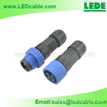 LED Waterproof Connector work with M15 Cable